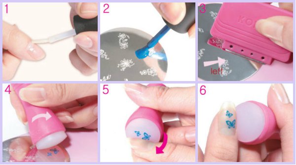 Как пользоваться стемпингом для ногтей