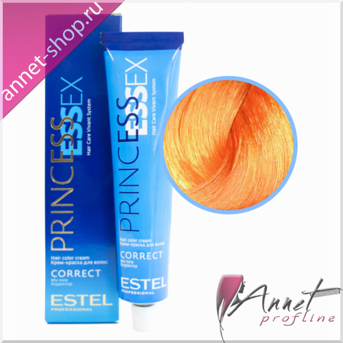 Estel Professional 0/44 Корректор оранжевый Princess Essex Стойкая крем- краска для волос 60 мл. купить в Нижнем Новгороде
