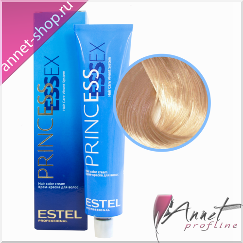 Estel Professional 9/65 блондин,розовый/фламинго Princess Essex Стойкая крем-краска для волос 60 мл. купить в Нижнем Новгороде